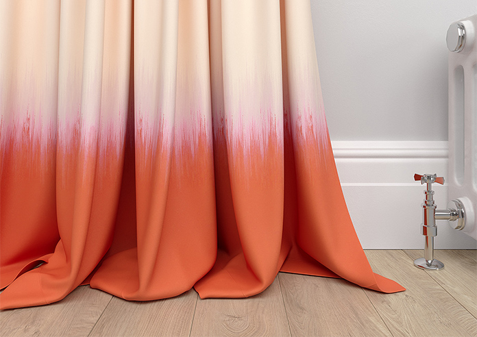 Petal & Block Monsoon Mist, Sunset - Made to Measure Curtains - Image 6